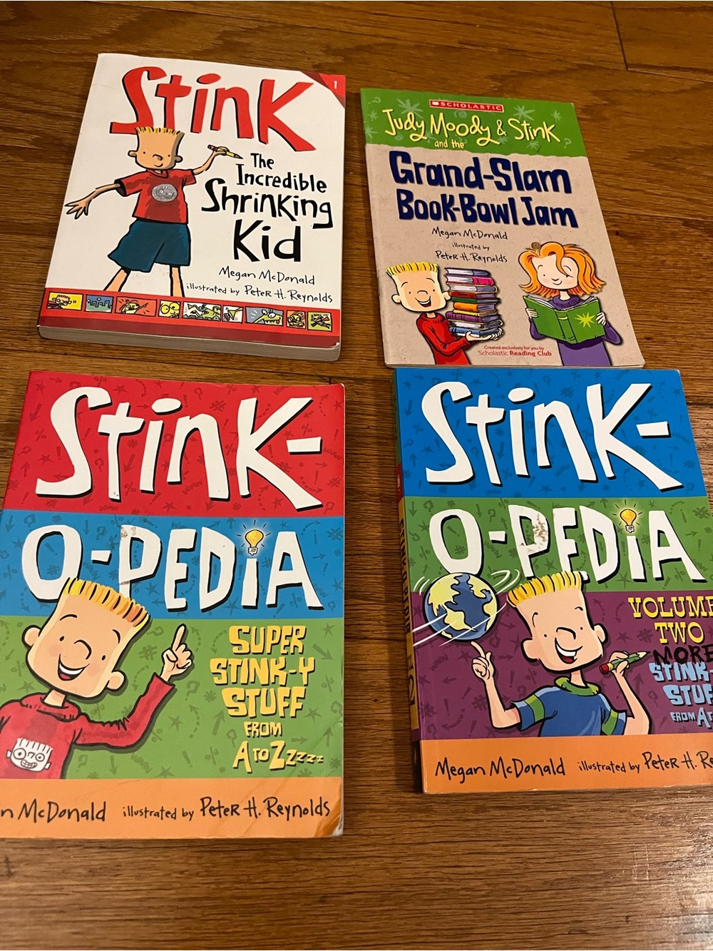 Children’s Book Bundle Stink 4 Paperbacks As PICT